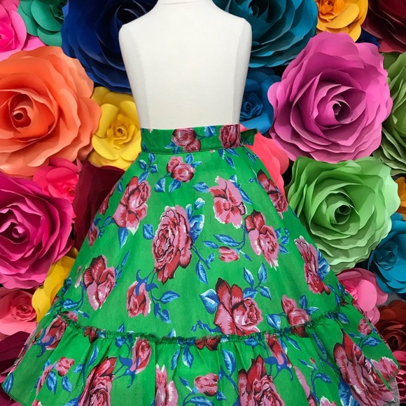 Mexican skits two 24” y 20”for style Jalisco , Halloween day Mexican party green - Picture 5 of 5